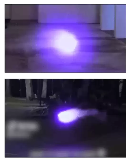 新加坡多地现神秘紫色光球