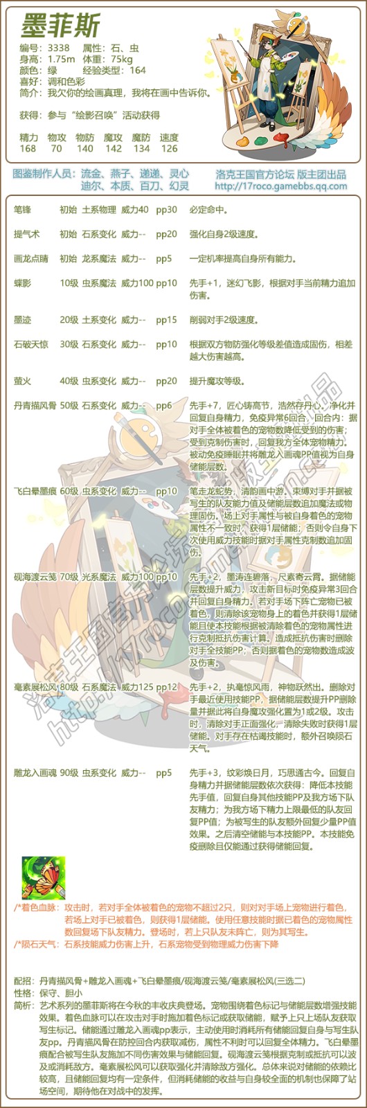 洛克王国墨菲斯最佳性格培养指南