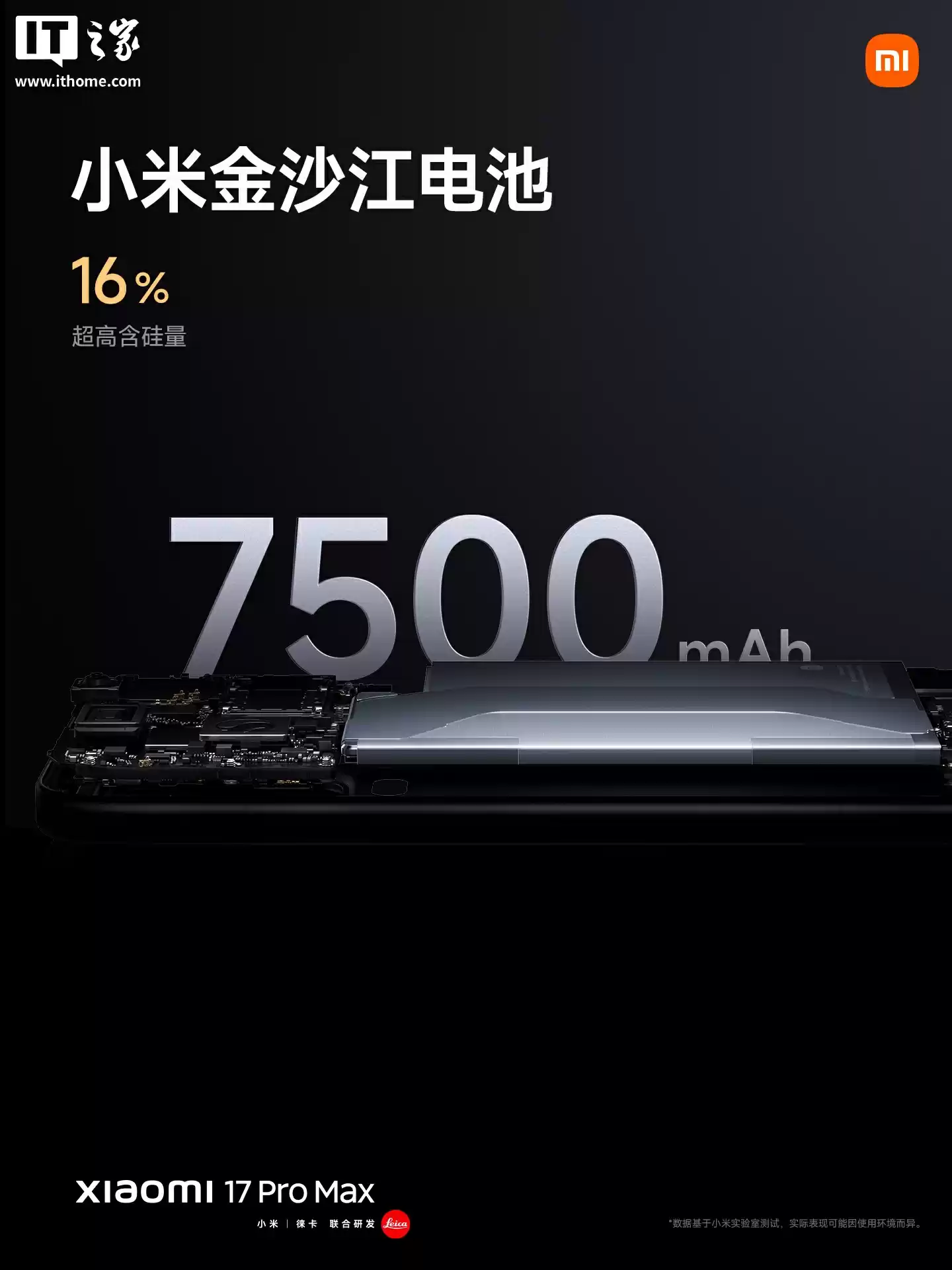 小米17 Pro Max电池技术
