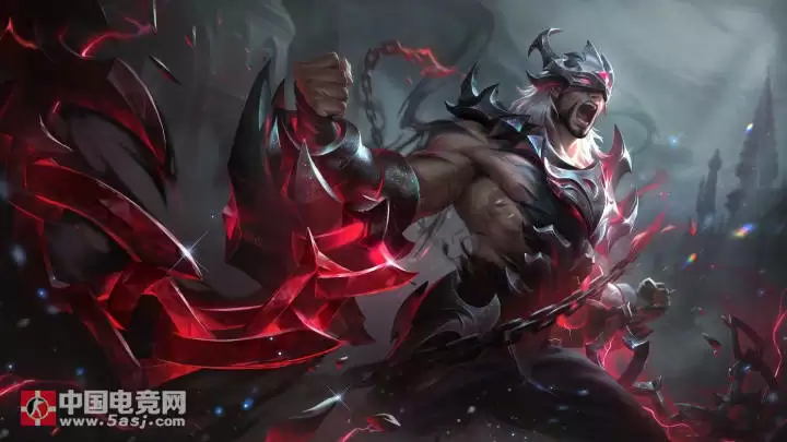 T1夺冠皮肤细节赏析 黑红配色彰显王者风范