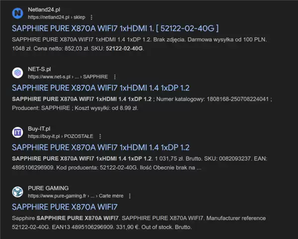 蓝宝石首款X870主板!高端X870A