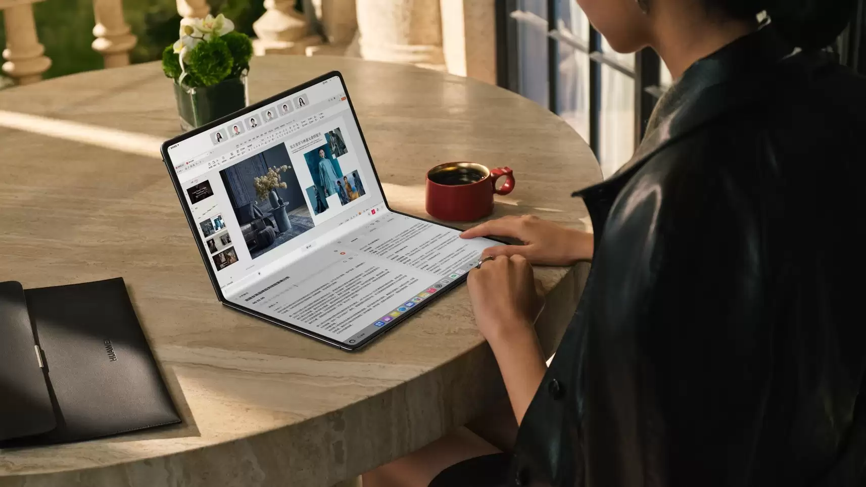 折叠屏电脑走向成熟鸿蒙折叠电脑市场份额达73%