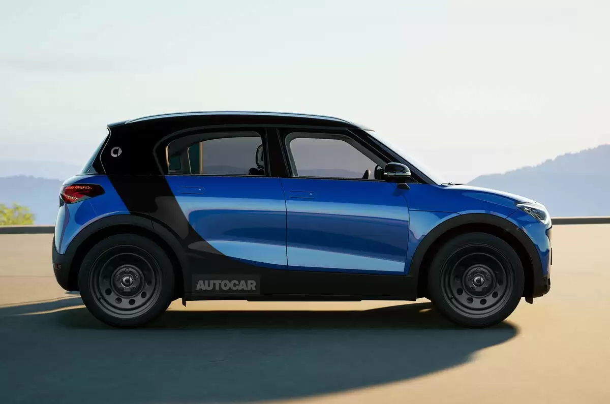 smart将推全新四门车型4