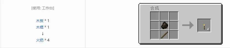 我的世界火把有什么用