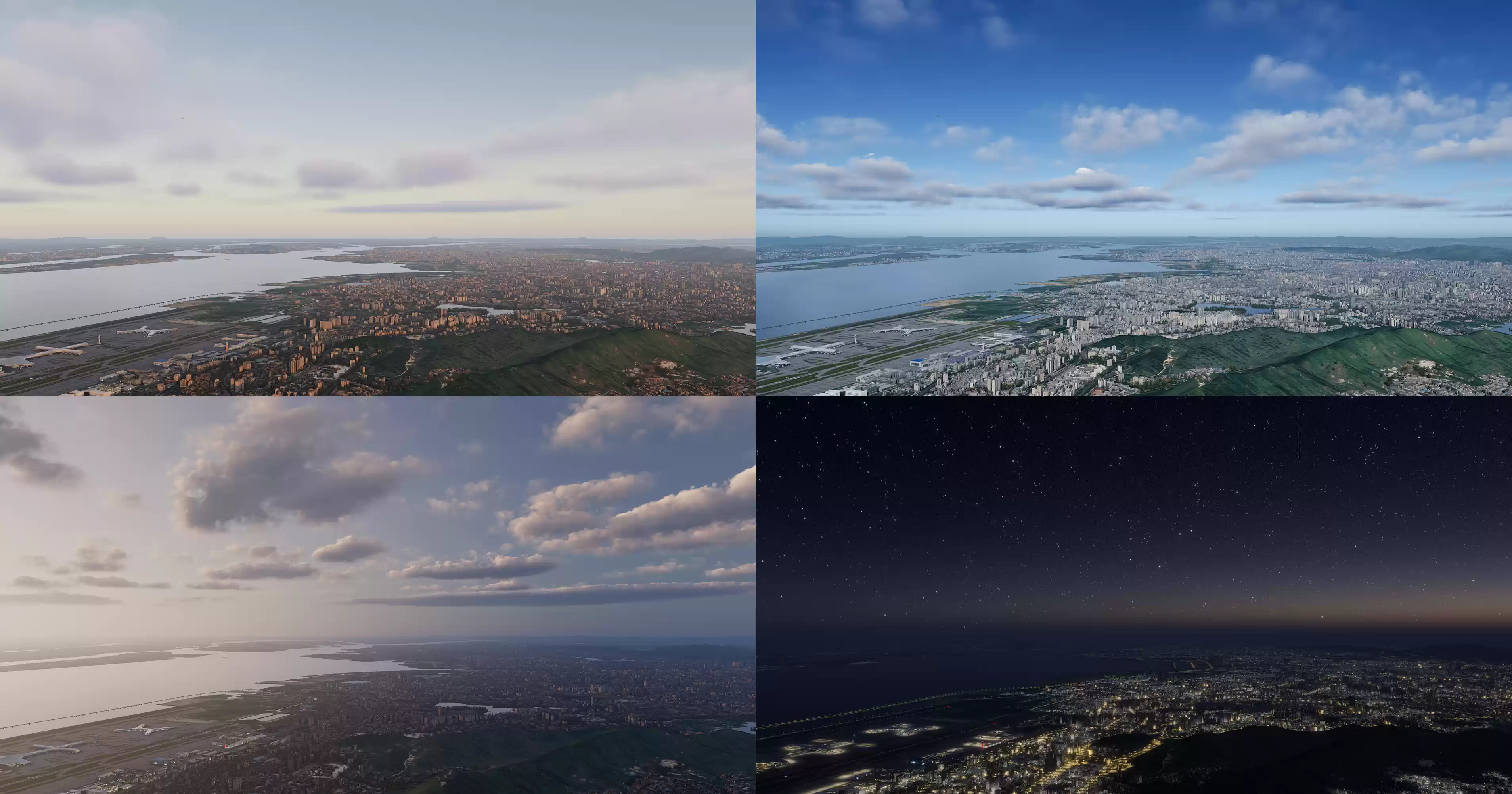 城市生成效果展示