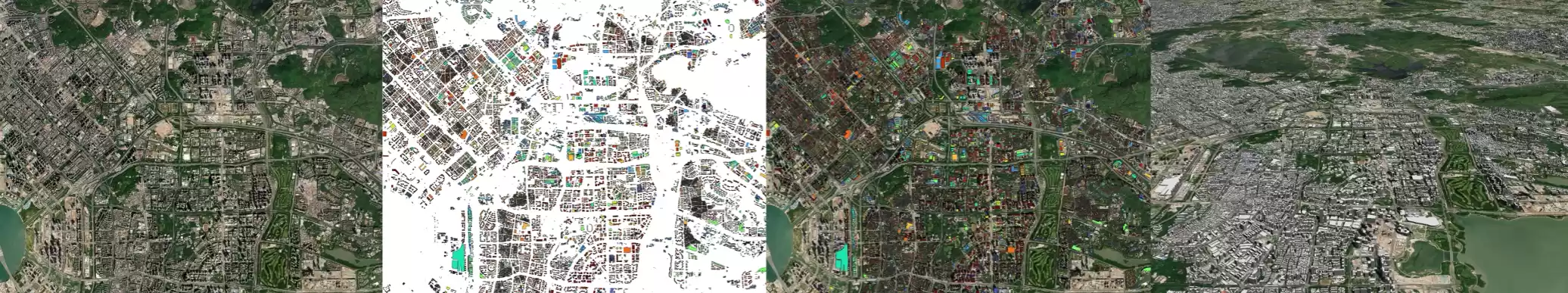 AI卫星图生成流程