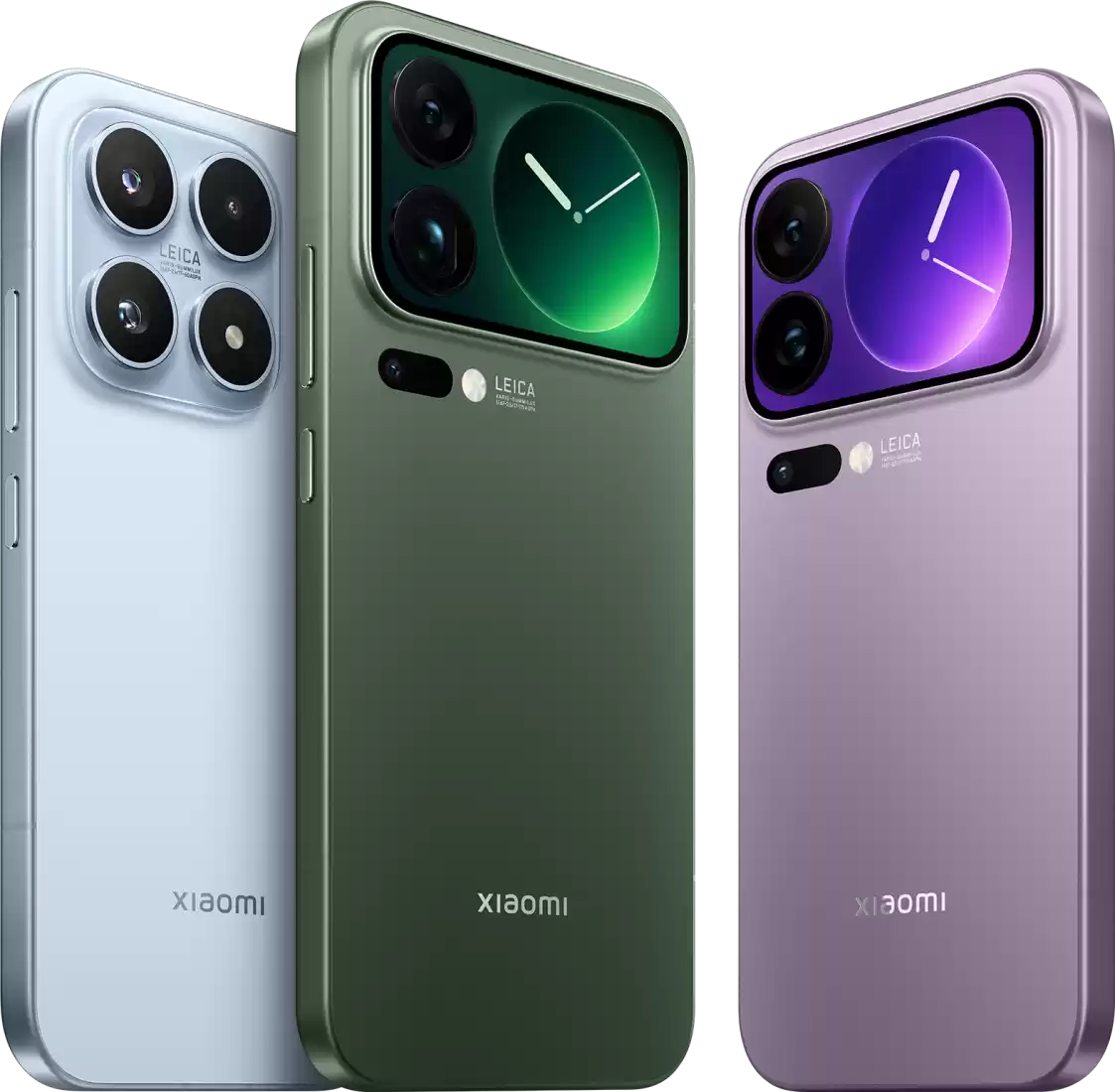 Xiaomi 17系列全家福