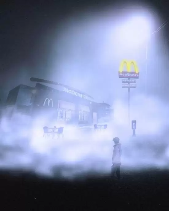 麦当劳疑似联动寂静岭推限定餐品