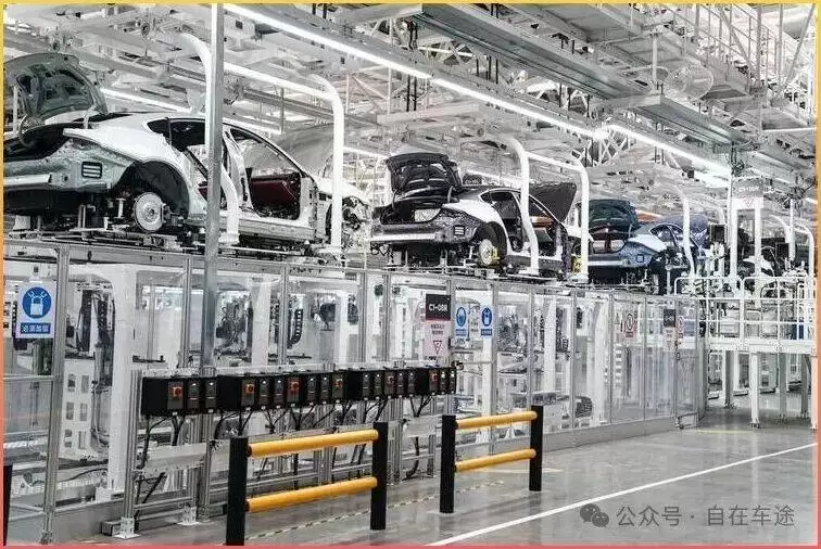 小米汽车生产线