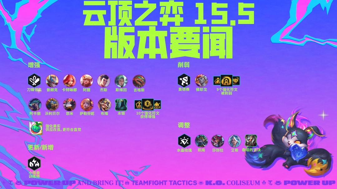 云顶之弈15.5版本11项关键BUG修复盘点
