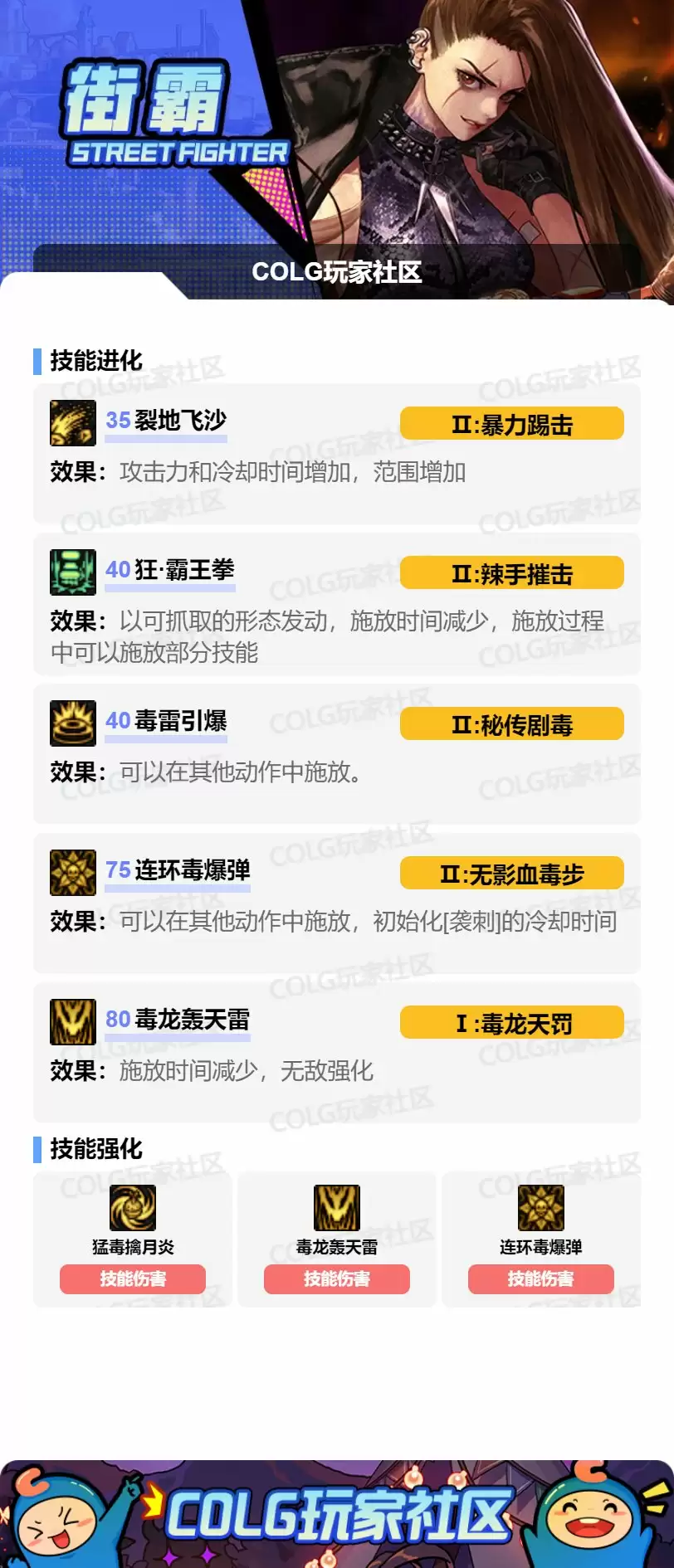 DNF2025金秋版本女街霸VP技能选择