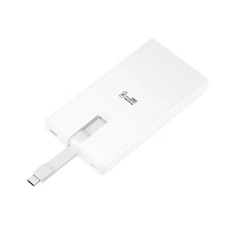 华为自带线全能充移动电源开售：12000mAh + 100W，售价 399 元