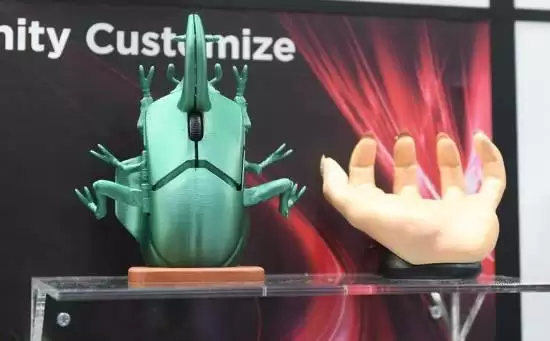 HyperX推人手造型鼠标亮相东京电玩展