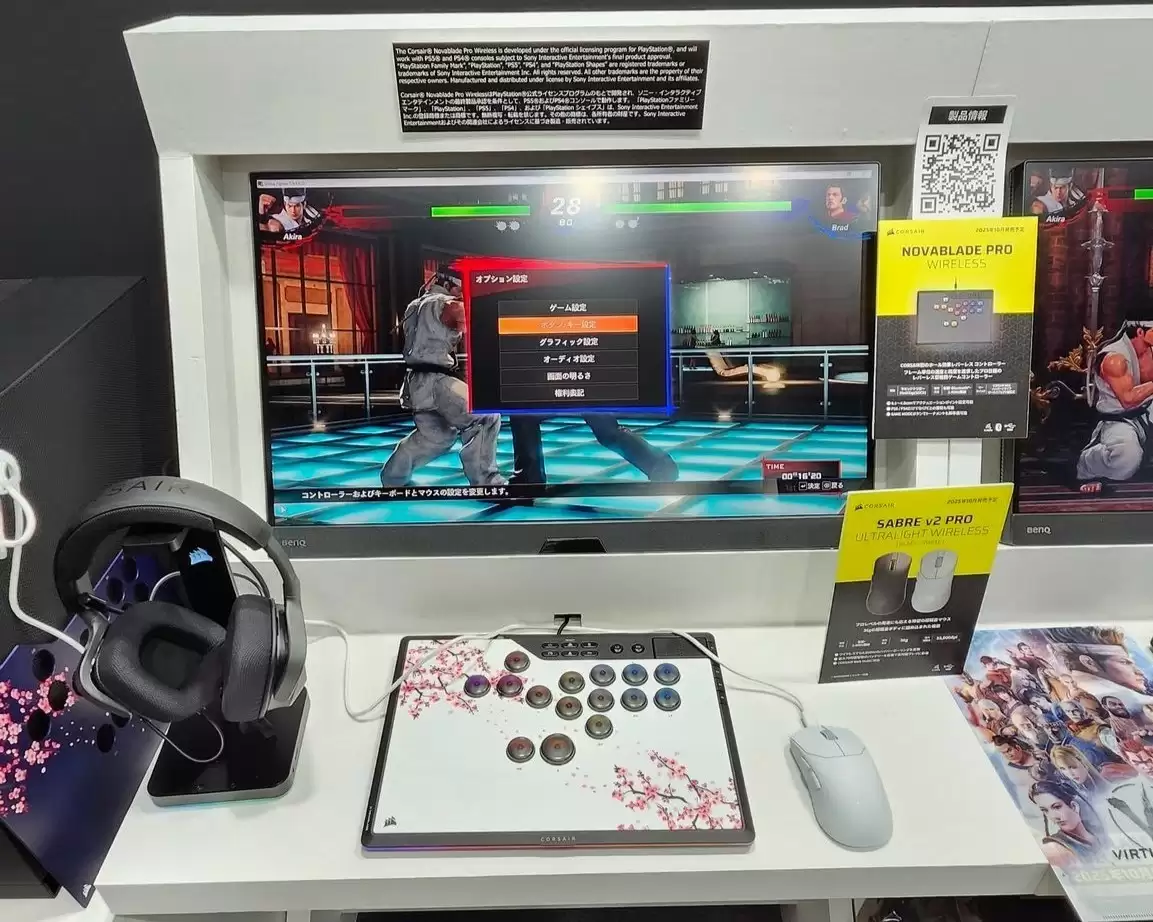 美商海盗船发布首款无摇杆格斗手柄NOVABLADE PRO