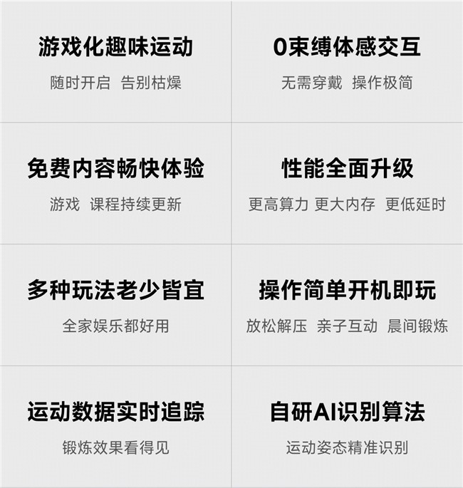 运动宇宙AI体感运动主机小米有品众筹首发，重塑居家健康新场景