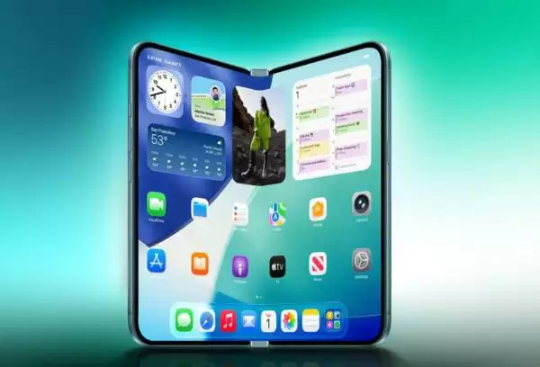折叠屏iPhone渲染图曝光!前辈机皇价比老人机致敬!