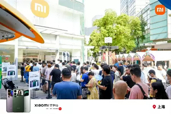 小米17开售5分钟破今年国产手机纪录
