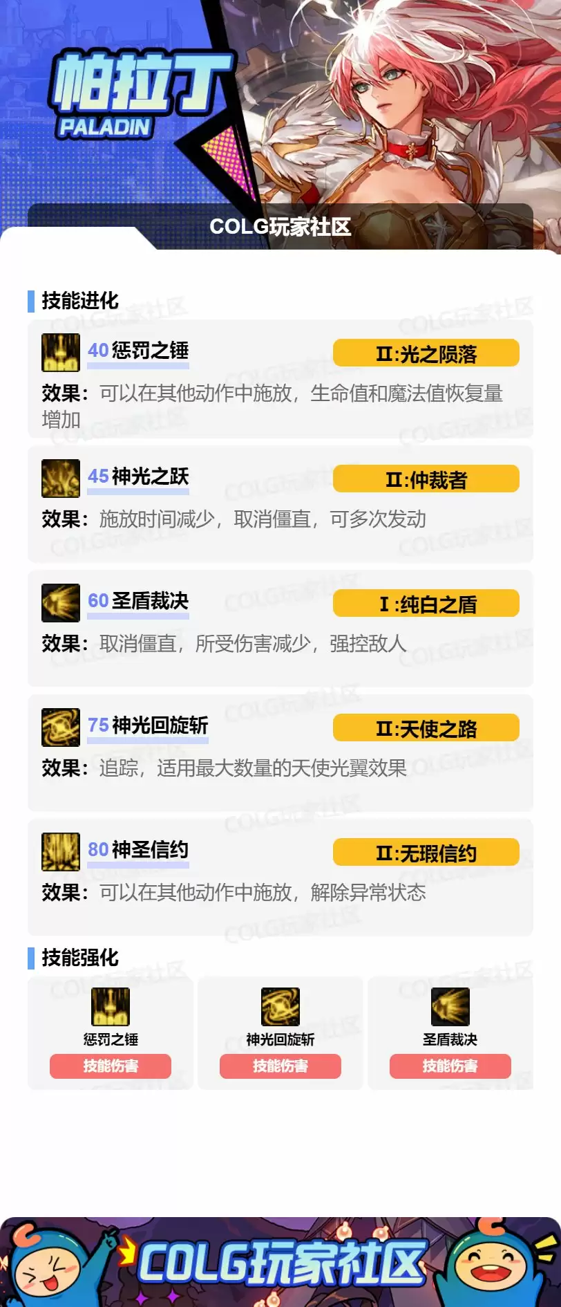 DNF2025金秋版本帕拉丁VP技能选择