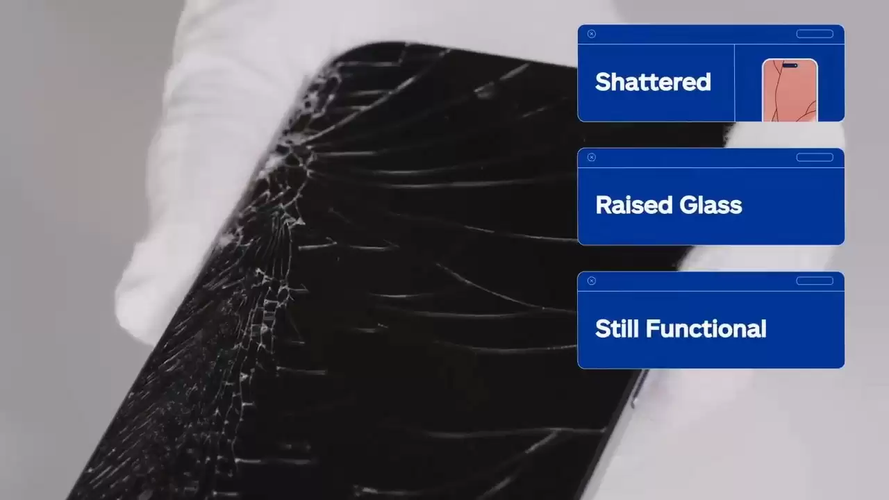 iPhone Air背面跌落效果