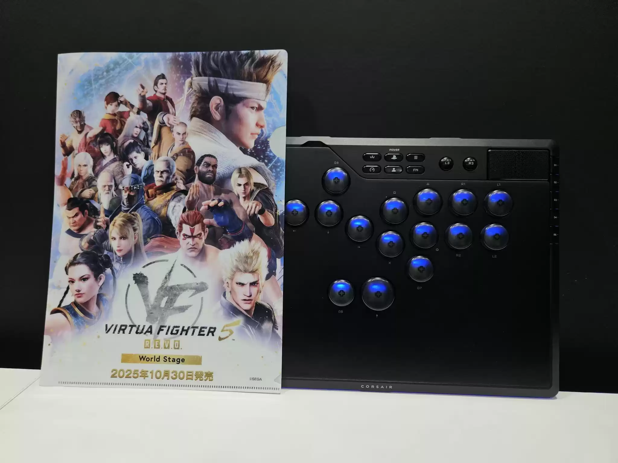 海盗船首款无摇杆手台