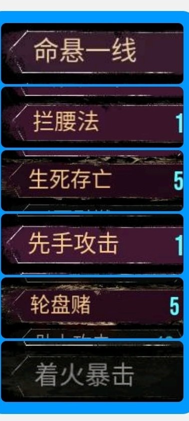 1血流装备搭配图