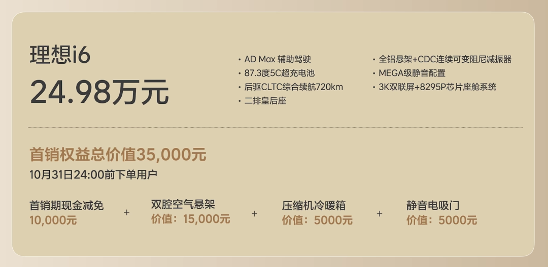 i6车型亮点