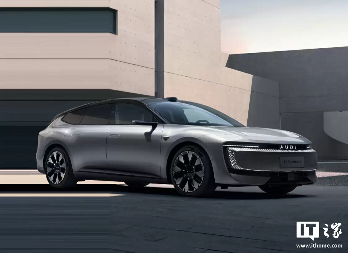 奥迪E5 Sportback侧面展示
