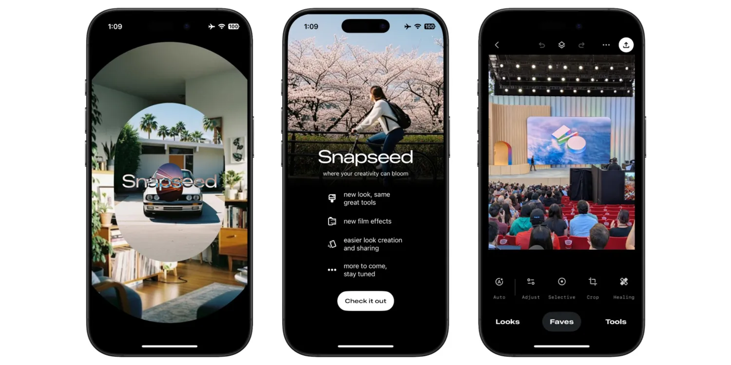 Snapseed 3.0全新界面