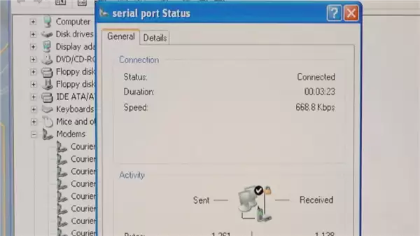 十二台56K调制解调器连一起创记录！达到668kbps下载速度