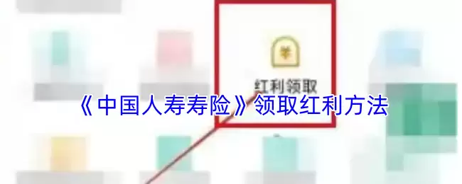 《中国人寿寿险》领取红利方法