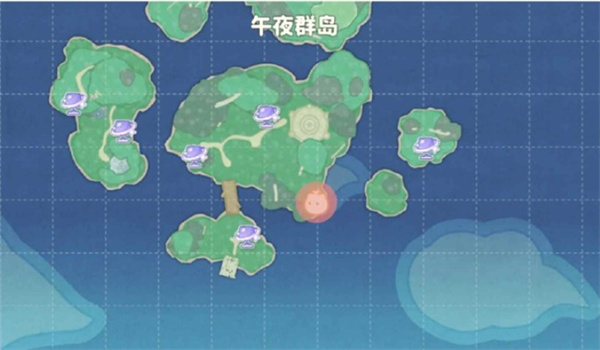 午夜群岛地图
