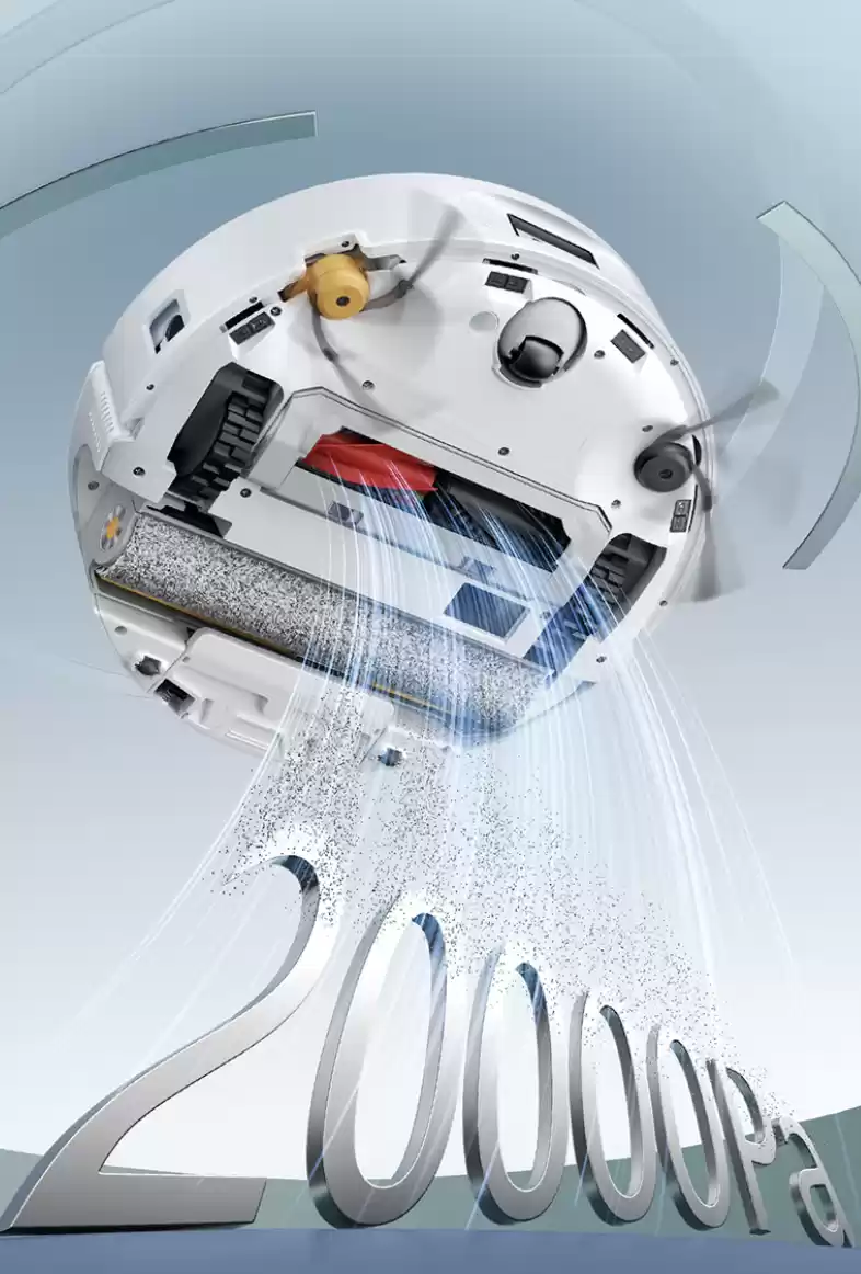 石头 P20 活水版扫地机器人上市：20000 Pa 吸力、AI 自升降滚筒罩，3999 元起