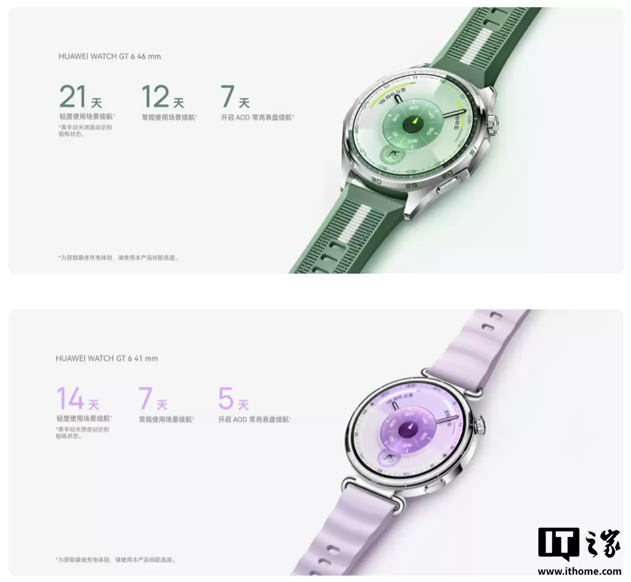 华为最长续航智能手表 WATCH GT 6 系列首销：玄玑感知系统、星闪车钥匙，1488 元起