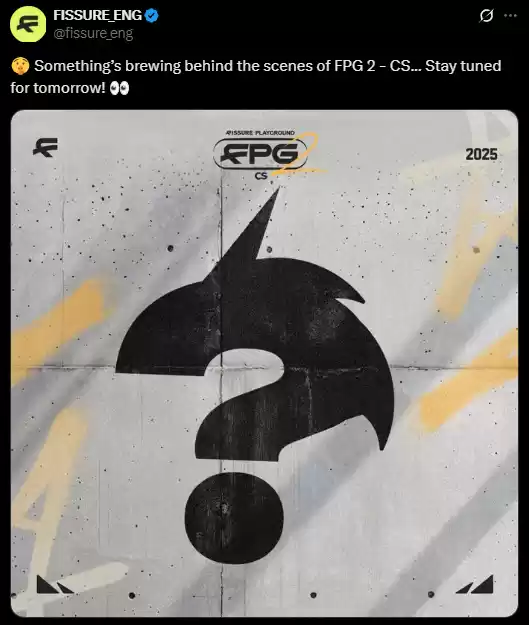 “FISSURE的幕后团队正在酝酿一些事情...