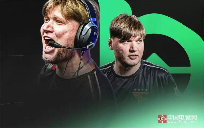 s1mple加盟BC.Game官方宣传图