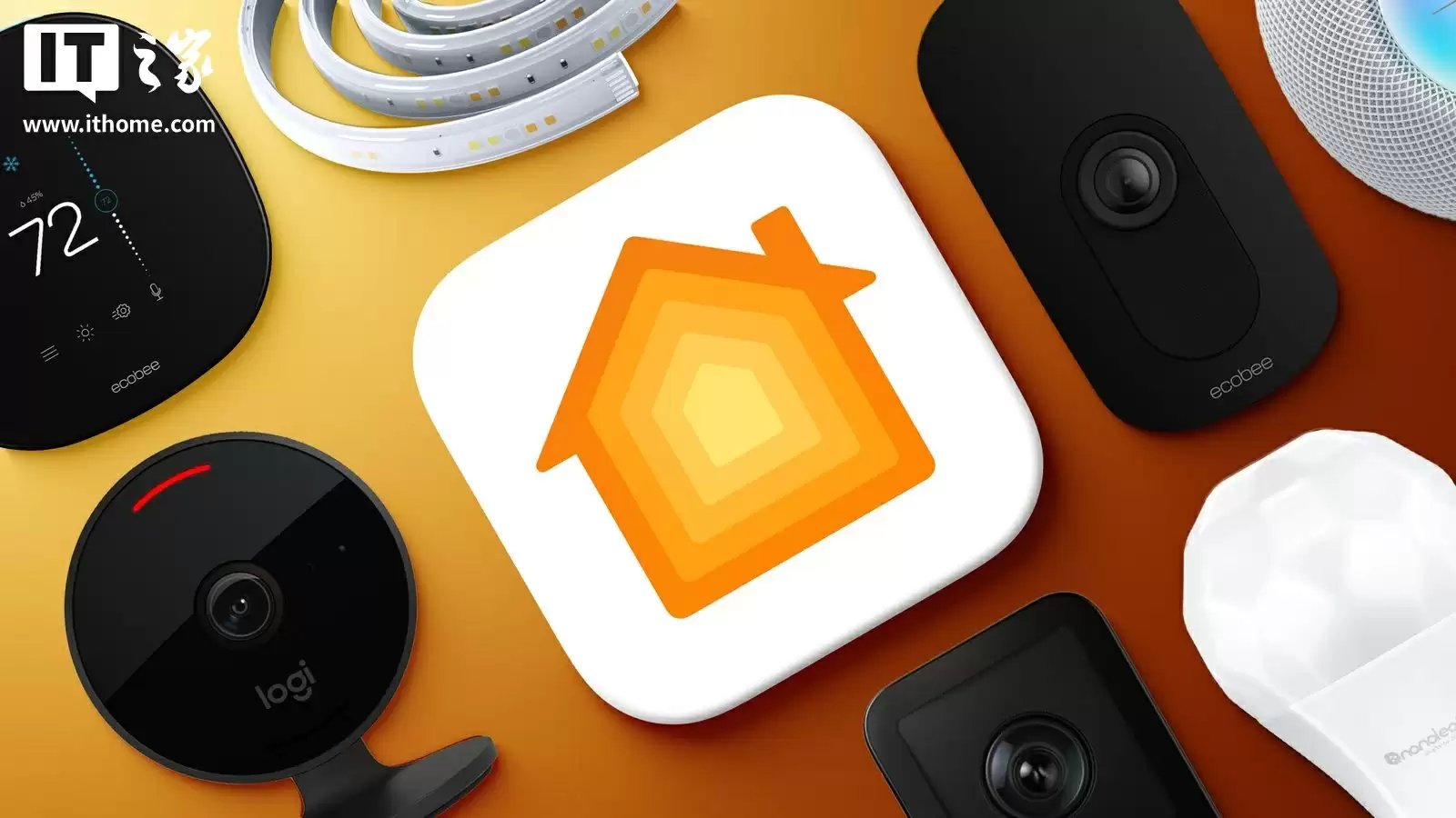 苹果智能门铃概念图