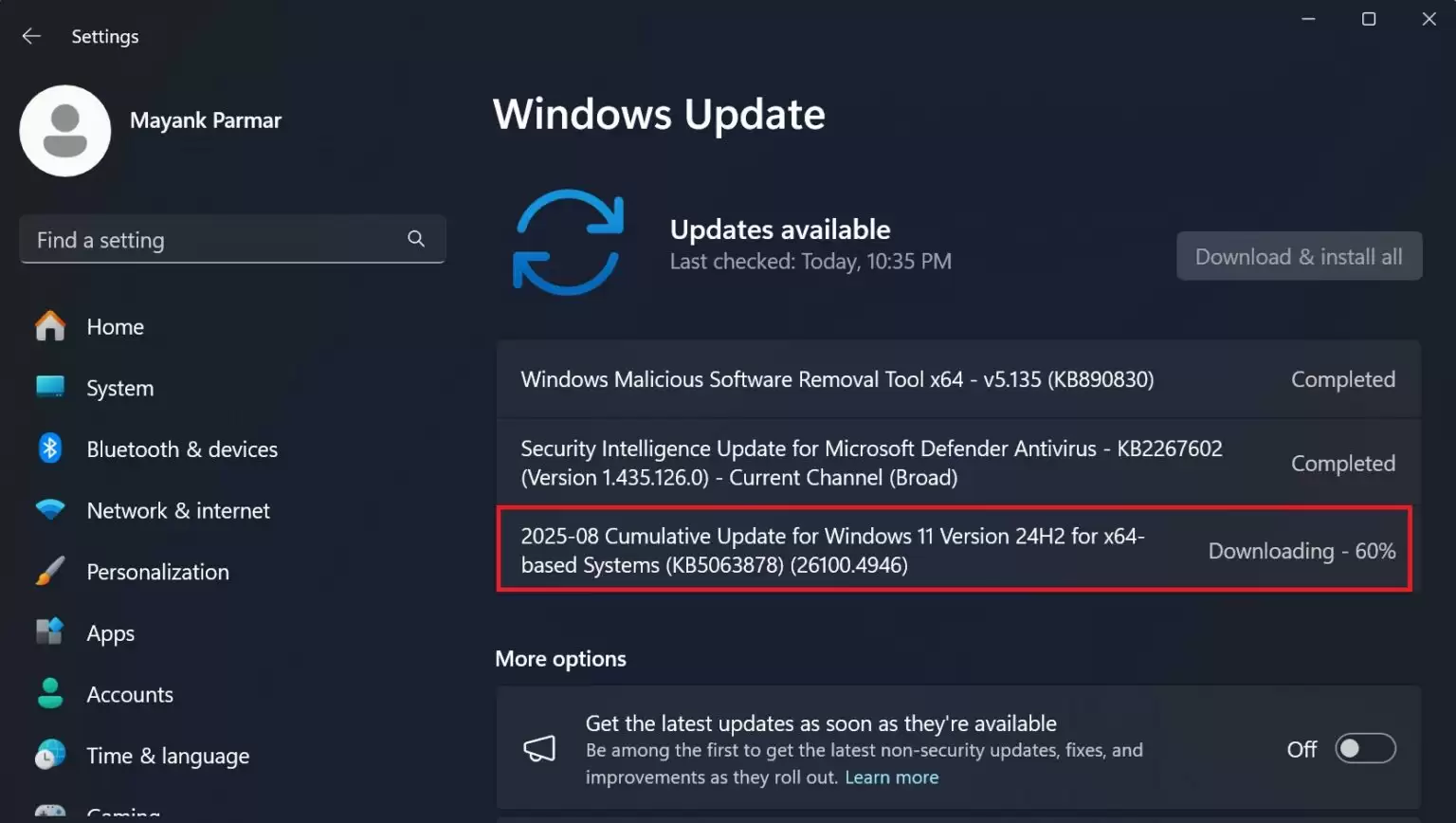 2025-08-Cumulative-Update-for-Windows-11-Version-24H2-for-x64-based-Systems-KB5063878-26100.4946-1536x868.webp