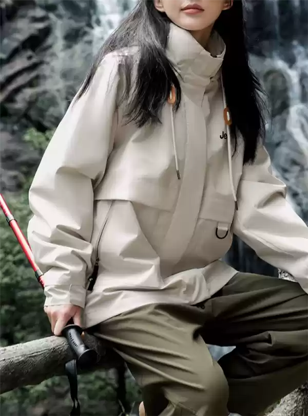 Jeep冲锋外套细节