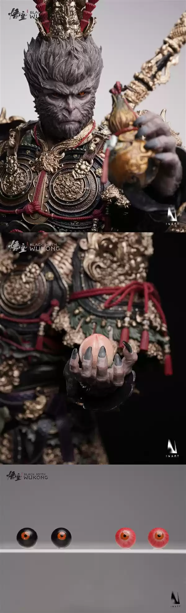 官方授权！《黑神话：悟空》大圣残躯1/6可动人偶发布：全款2480元