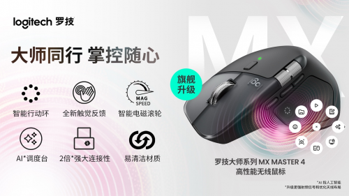 MX Master 4触觉反馈鼠标