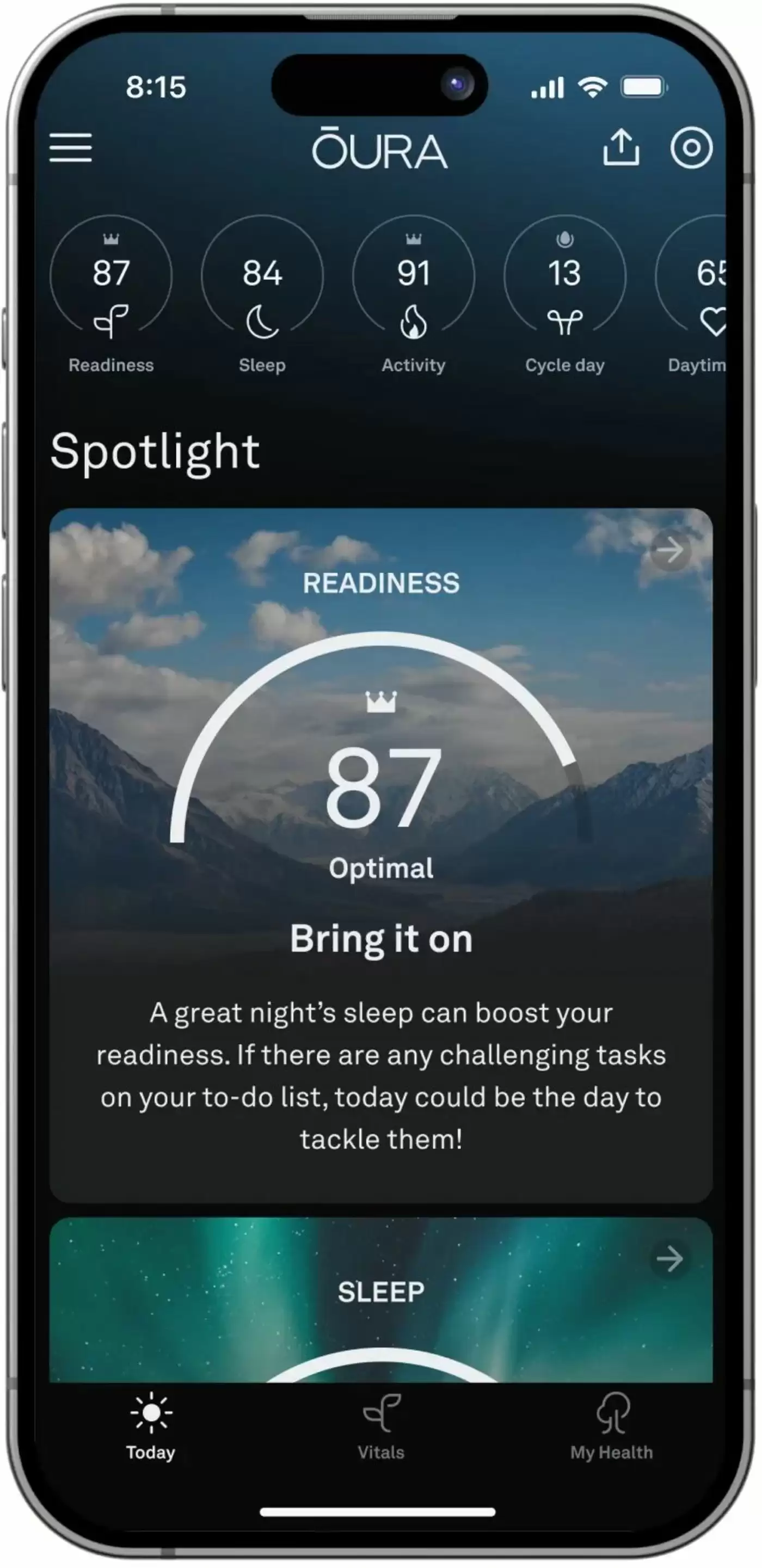 Oura Ring 4功能示意图