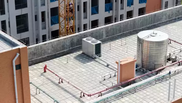 米特拉为揭阳市华南司法职业学校打造空气能热水系统