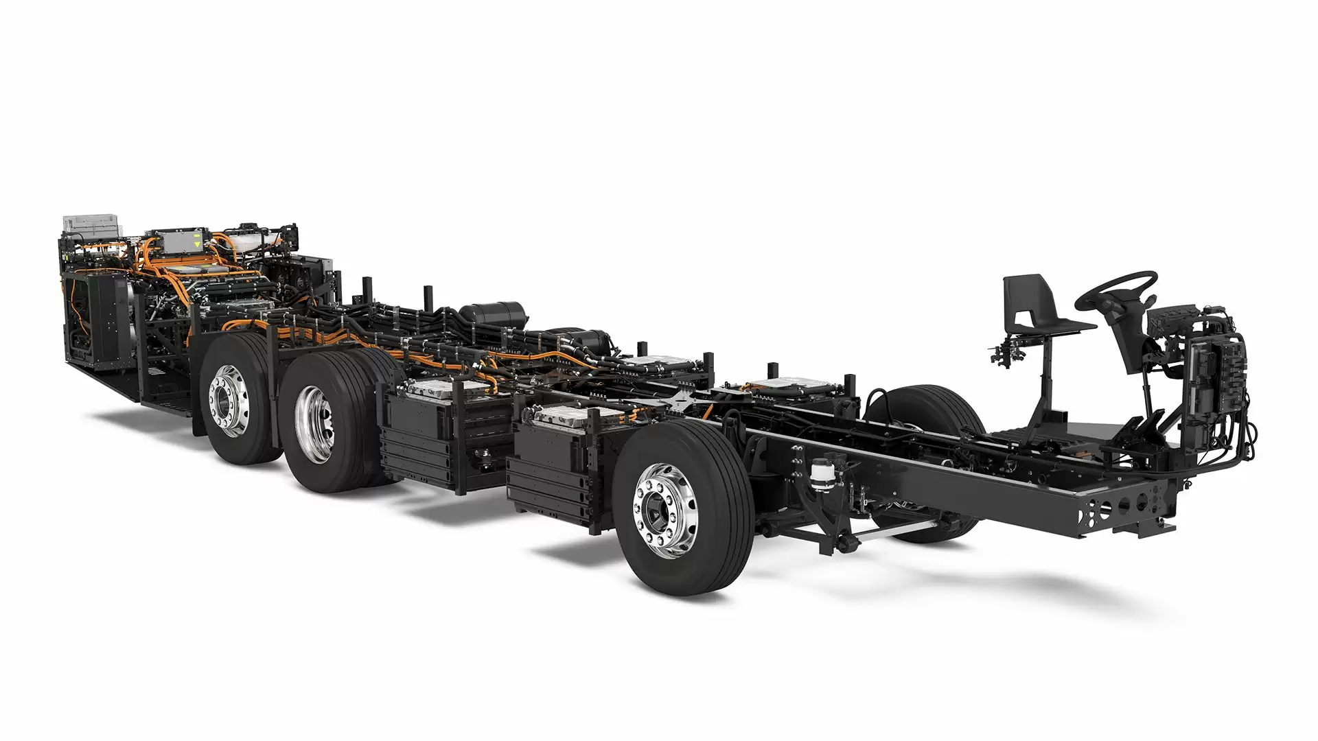 沃尔沃发布全新电动客车底盘BZR,续航达700公里