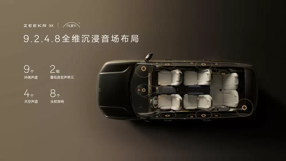 极氪9X音响系统