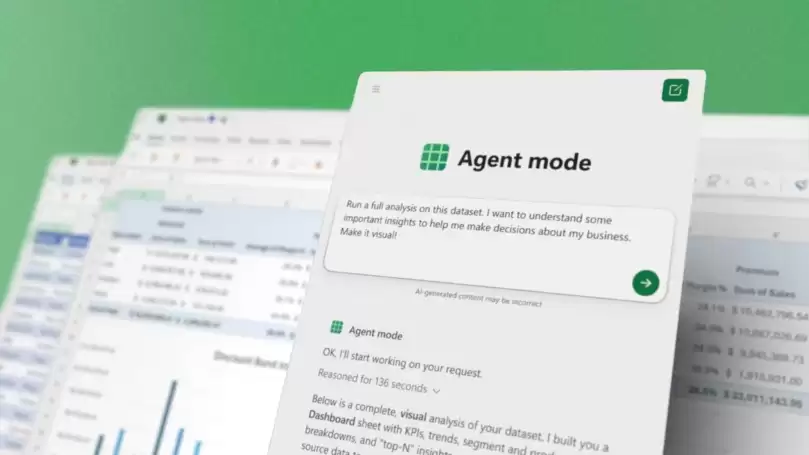微软 Word、Excel 迎来 Agent Mode：让 AI 成为你的 Office 助理，自动搞定表格与文档