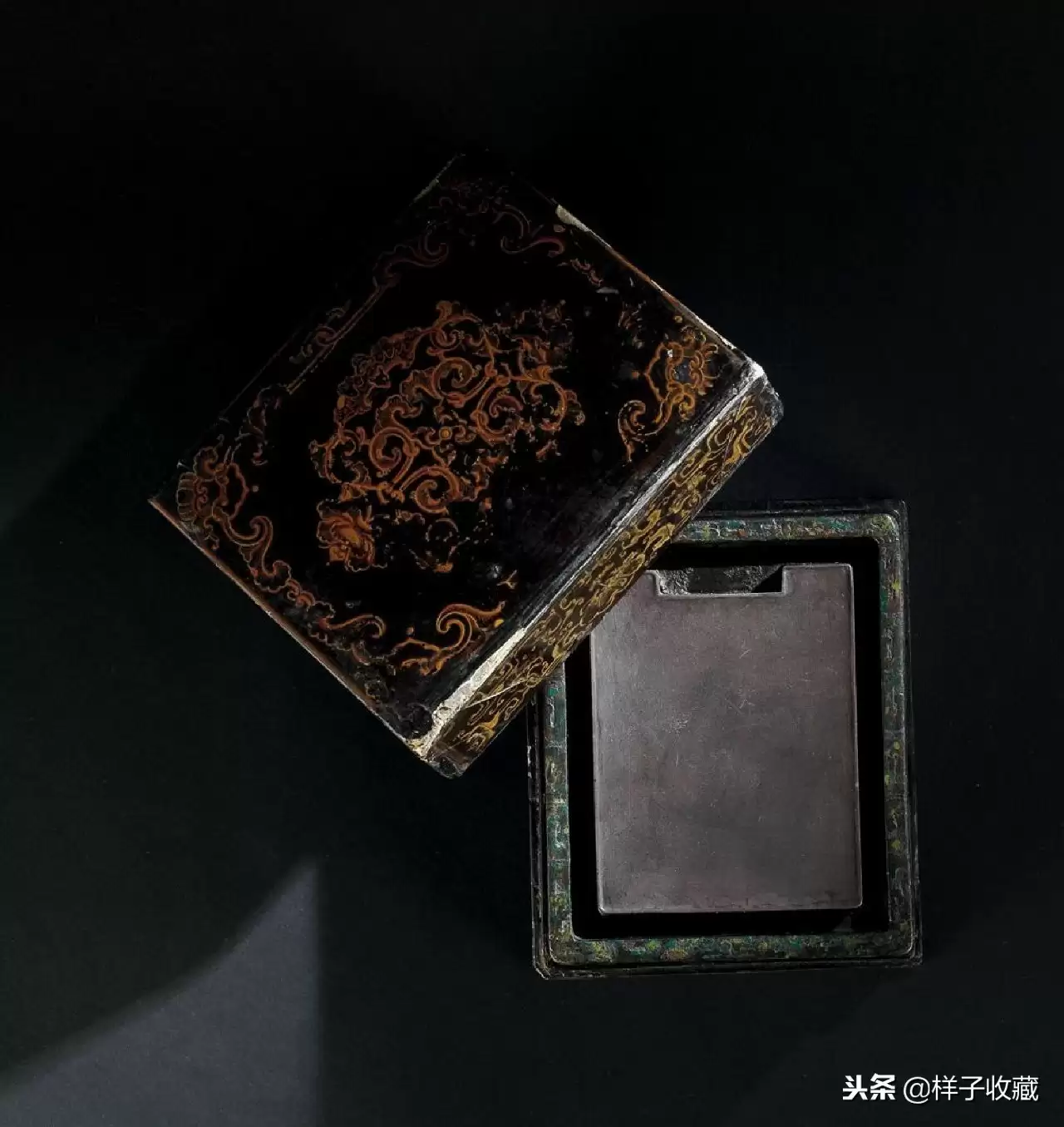 准备砚台与墨锭