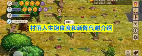 村落人生饱食度和新陈代谢介绍