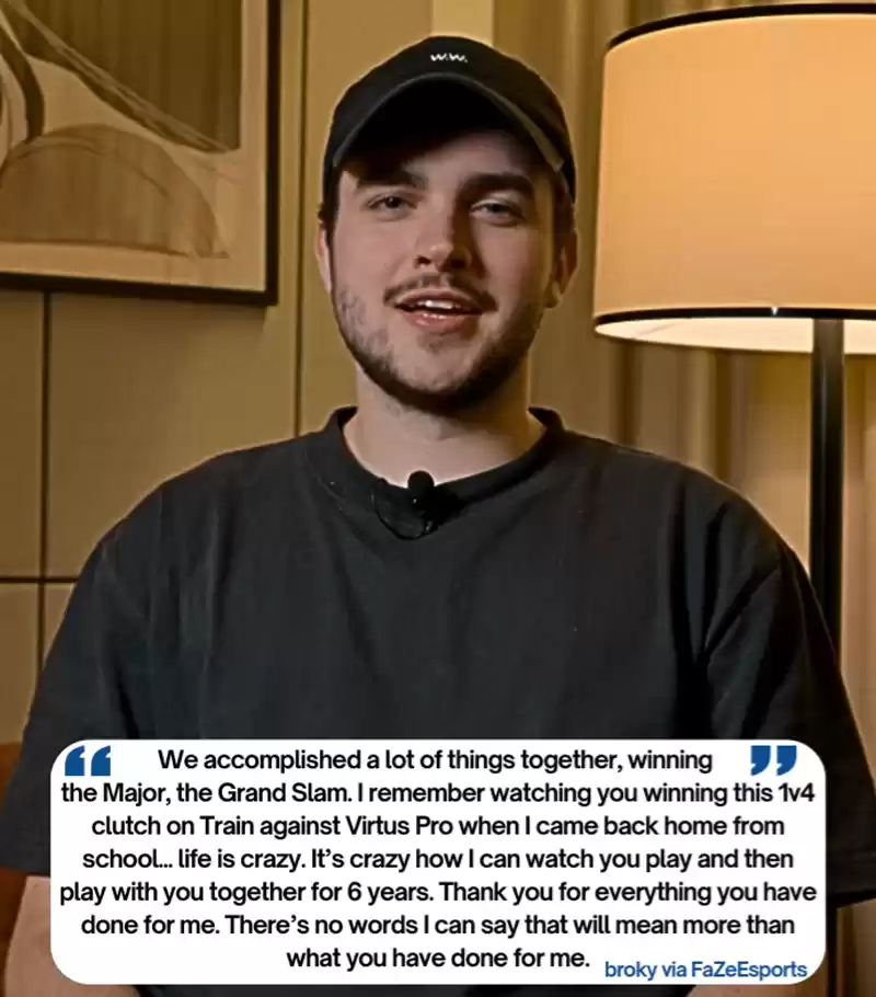 FaZe下放功勋老将rain引全网泪目，社区职业哥动态一览