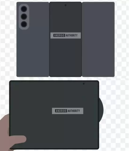 三星将推首款三折叠屏手机，命名Galaxy