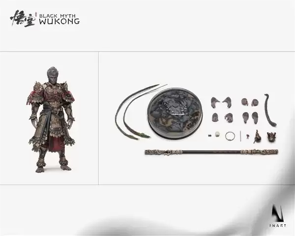 INART推黑神话：悟空大圣残躯与四姐1/6可动人偶开启预售